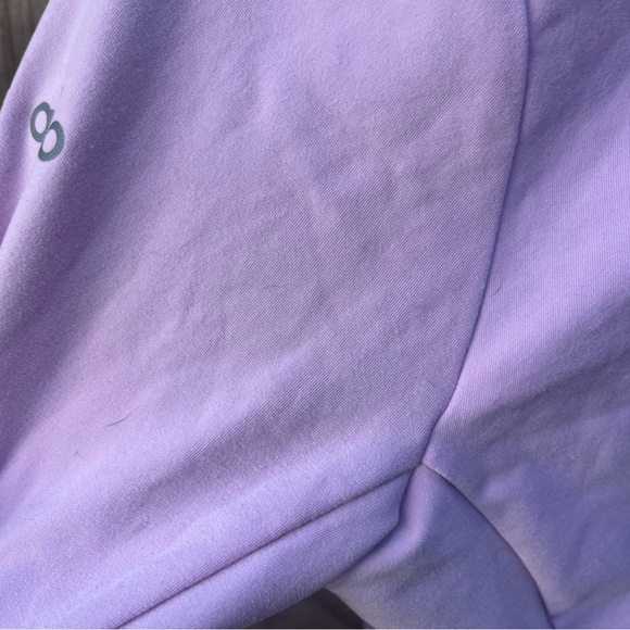 Sugarplum Pink Alo Yoga 1/2 Zip Rapid Pullover - Picture 9 of 9